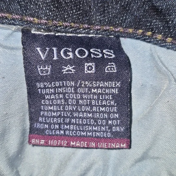 Vigoss Distressed Blue Jeans - Picture 14 of 16
